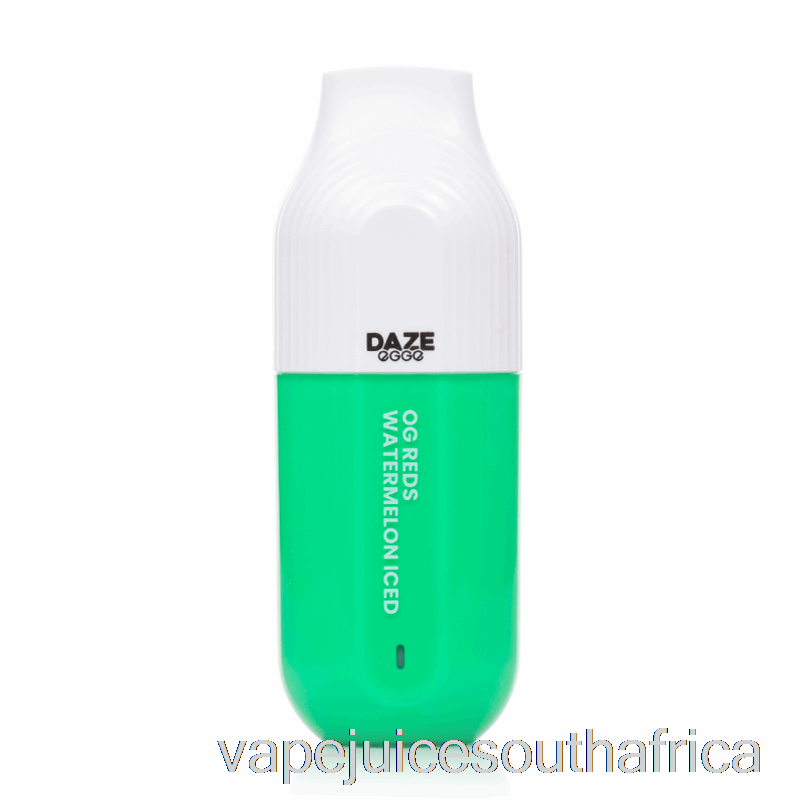 Vape Pods 7 Daze Egge 3000 Disposable Og Reds Watermelon Iced